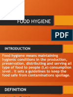 Food Hygiene