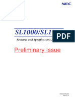 SL1000 SL1100 Feature and Specification PI
