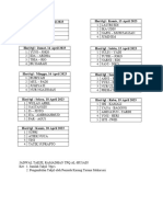 Jadwal Takjil RT Etan