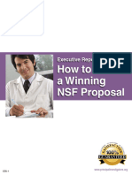 How To Write A Winning NSF Proposal