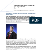 Cómo El Temor A Dios Expresa Tu Amor - Mensaje Del Apóstol Dr. Miguel Bogaert Portela