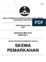 Skema BM K1 Kelantan 2022