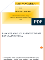 Pancasila Dalam Kajian Sejarah Bangsa