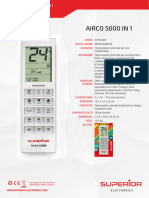 Airco 5000 DataSheet - IT