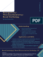 Lesson 3 Thermochemistry-Bond Enthalpy