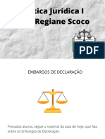 Embargos de Declaração - Prática Juridica 