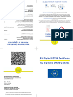 EU Digital COVID Certificate