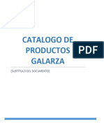 Catalogo de Productos