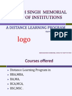 Distance Education