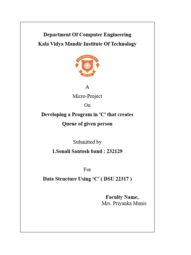 Introduction Page (Dsu) PDF