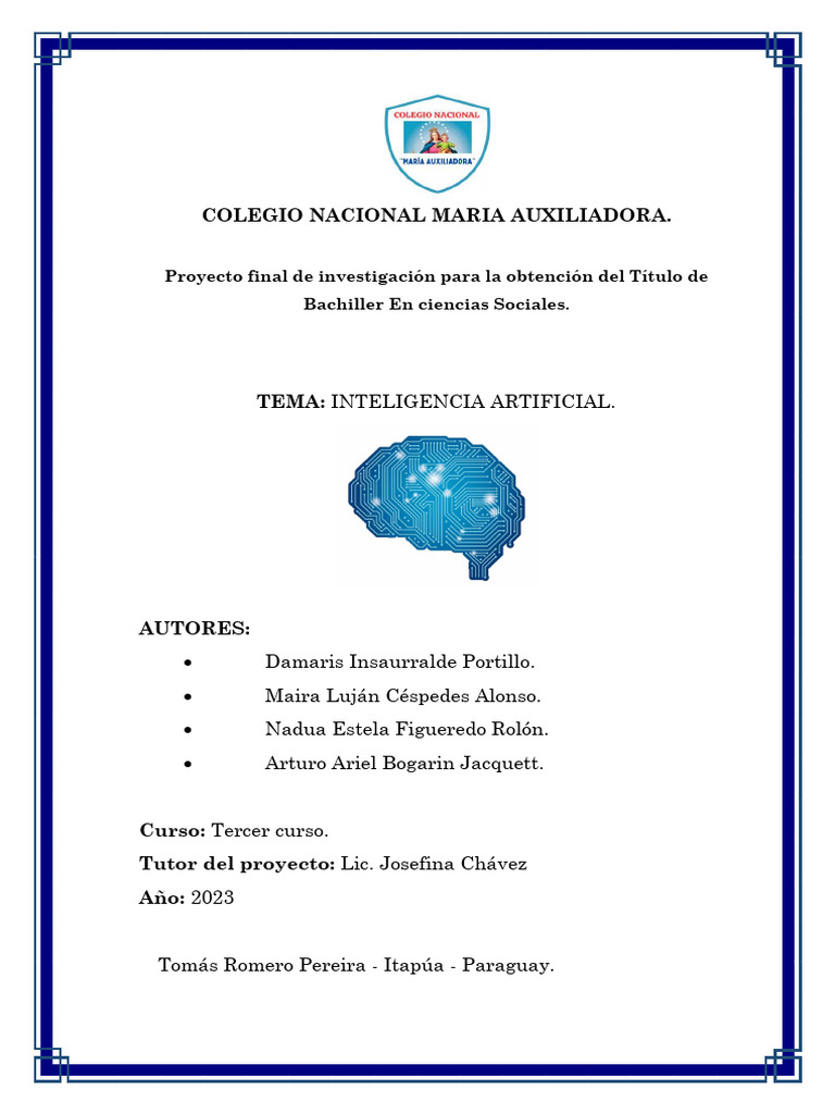 Percepción de IA en Estudiantes de Sociales | PDF | Inteligencia ...