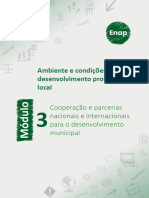 Mod3 - Cooperação e Parcerias Nacionais