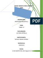 Tarea 3 de Psicologia Educativa 1 Dayelis