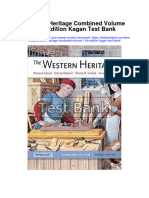 Western Heritage Combined Volume 11th Edition Kagan Test Bank