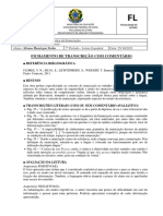 Fichamento FLORES, V. N. SILVA, S Enunciação e Gramática. 2. Ed