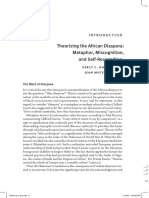 6) - Hintzen Percy and Jean Rahier 2010. "Introduction - Theorizing The African Diaspora - Metaphor, Miscognition, and Self-Recognition