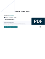 Fascicule D'histoire 3ème Prof'' - PDF - Lutte Des Classes - Socialisme