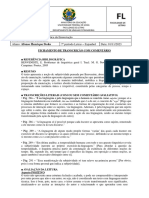 Fichamento BENVENISTE, E. Problemas de Linguística Geral I