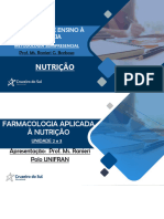 AULA 2 - Farmacologia Semipresencial - Nutrição PDF