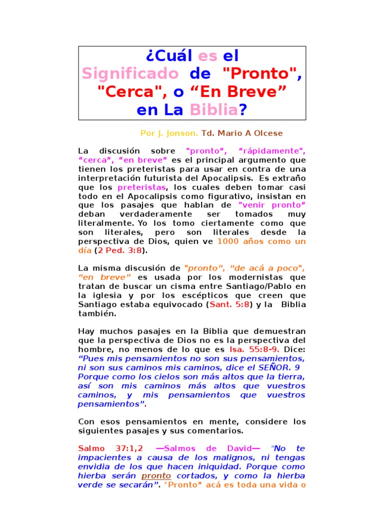 ¿Cuál Es El Significado de 