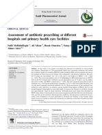 Assessment of Antibiotic Prescribing at Different Hosp - 2013 - Saudi Pharmaceut