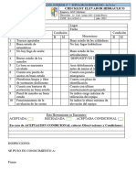 Checklist Elevador Hidraulico