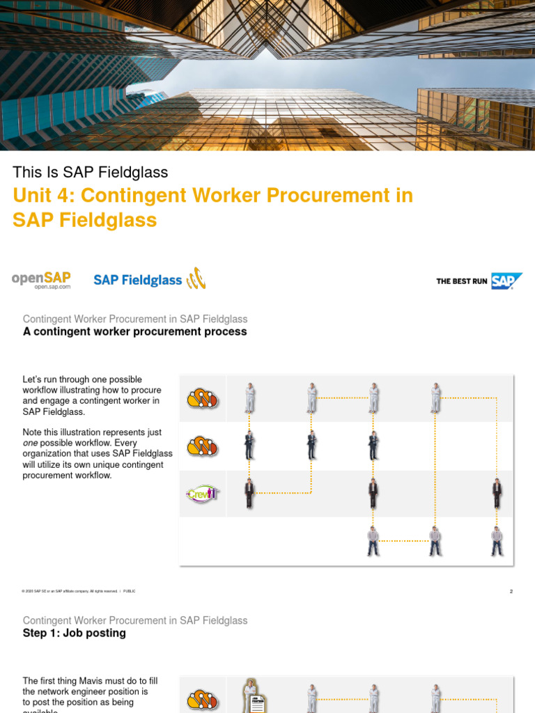 Fieldglass Worker Procurement PDF Business Information Technology
