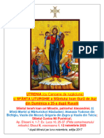 Duminica A 25-A După Rusalii, Glas 6, 12.11.2023, Sfinții Martiri Năsăudeni (Utrenia Cu Canoane)