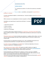 Seguridad Colectiva y Mantenimiento de La Paz 2022-23