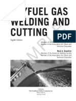 Oxyfuel Gas Welding and Cutting: Sample