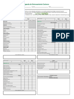 Agenda de Entrenamiento Cocina