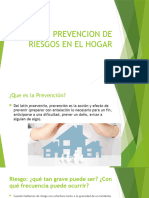 Prevencion de Riesgos en El Hogar