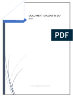 Document Upload in Sap
