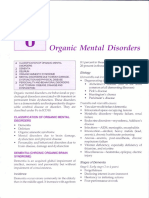 Organic Mental Disorders