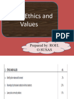 Police Ethic and Values With PCR