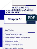 CHAP - 3 - Lending Policies and Procedures