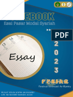 Guidebook Esai Pasar Modal Syariah FESIAR 2023