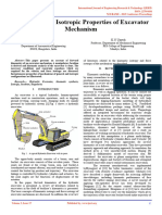 Kinematic and Isotropic Properties of Excavatormechanism IJERTCONV3IS17016