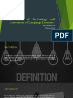 Technicall Evaluation and Language Learning