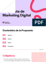 Propuesta de Marketing