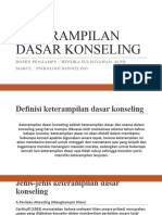 Keterampilan Dasar Konseling