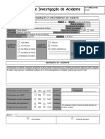 Modelo de Relatorio de Investigacao de Acidente