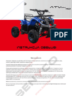 Instrukcja ATV 110 Mini