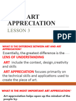 GEAA Art Appreciation Lesson 3