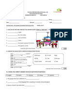 Ingles I Parcial (2) 2016