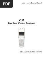 Dual Band Wireless Telephone: Level 1 and 2 Service Manual