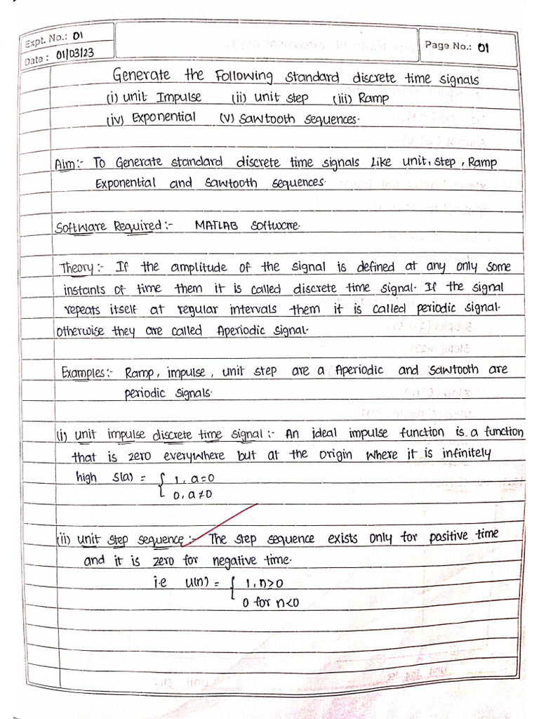 Dsp lab manual pdf