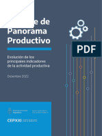Informe de Panorama Productivo - Diciembre 2022