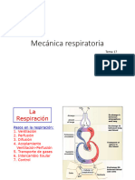 Tema 17 Mecanica Respiratoria