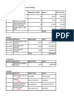 Presupuesto Navidad en Excel